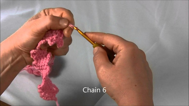 How to Crochet a Turn in Bruges Lace