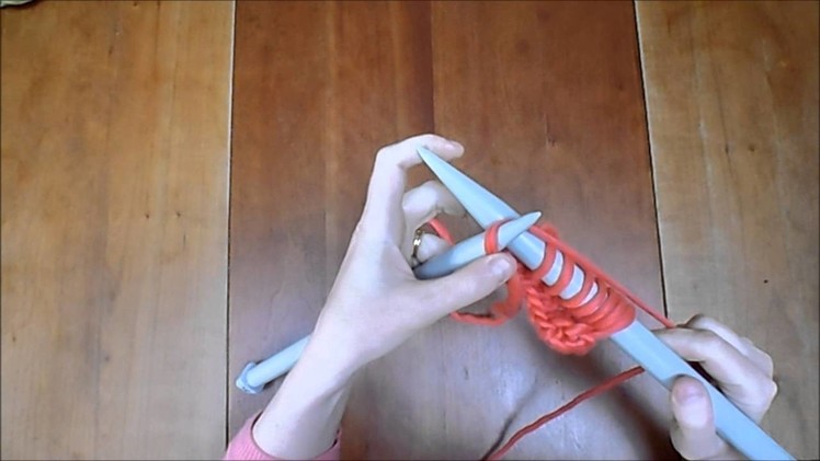 How to knit Herringbone stitch