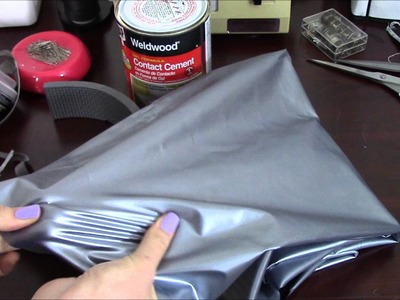 How to make fabric covered foam armor
