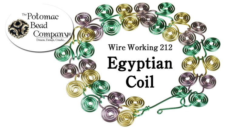 How to Make Wire Egyptian Coil Jewelry (Redone)