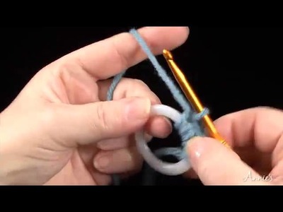 How to Single Crochet Around a Ring