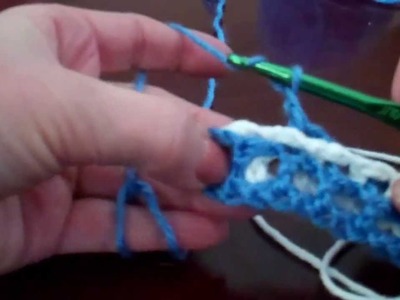 Interlocking Crochet™ - #3 dcib or Back Stitch