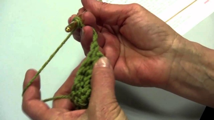 Learn How to Make Block 3 Shell Front Post Doubles Sampler Throw