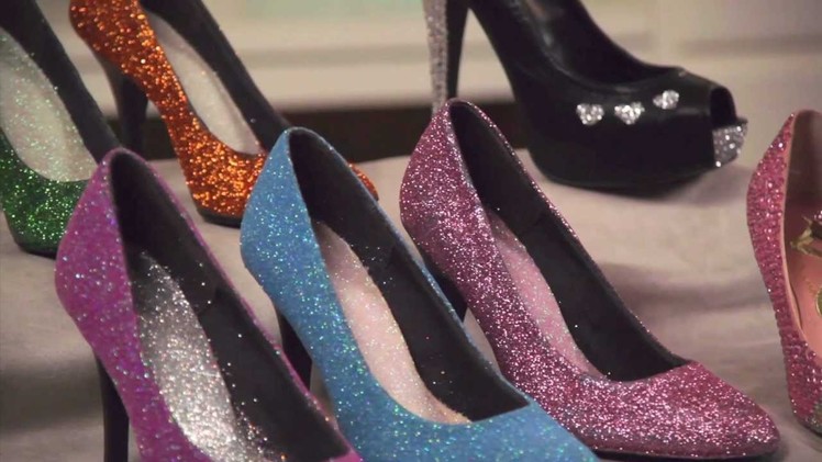 Learn with Jo-Ann: How to Embellish Shoes with Glitter, Paint & Rhinestones