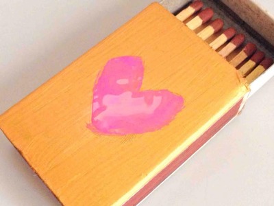 Make a Cute Matchbox Love Letter - DIY Crafts - Guidecentral