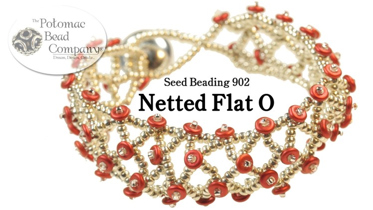 Make a "Netted Flat O" Bracelet
