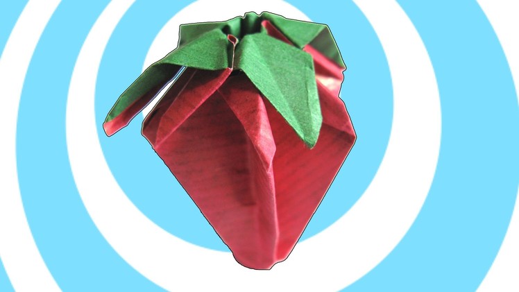 Origami Strawberry Instructions