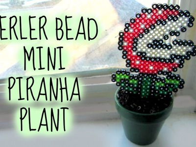 Perler Bead Mario Mini Piranha Plant Tutorial