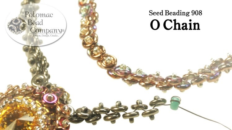 Seed Beading 908   O Chain