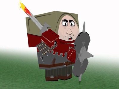 The Witcher 2: Papercraft of Kings