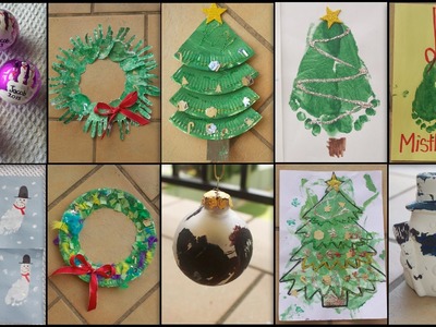 10 CHRISTMAS CRAFTS FOR TODDLERS!