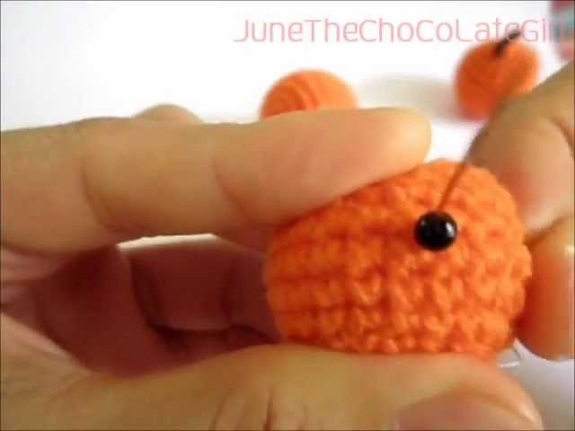 1st Crochet.Amigurumi Orange Tutorial By JuneTheChoCoLateGirl