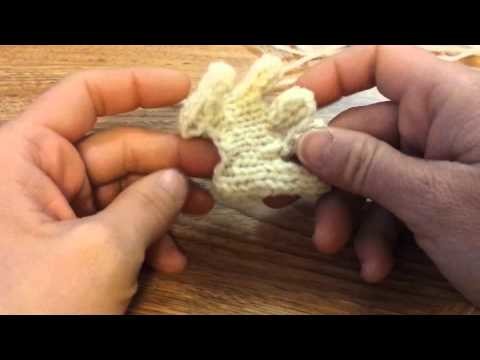 Altered hand- how to make fingers straight and casting on stitches to knit  arm