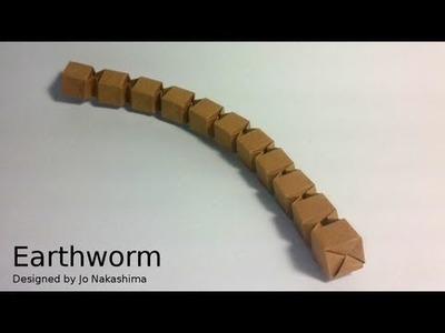 Bonus - Origami Earthworm (Jo Nakashima)