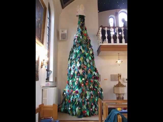 Burrswood Knitted Christmas Tree