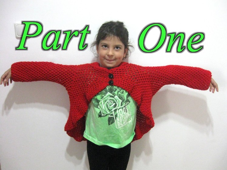 Butterfly Stitch Circular Jacket - Part 1 - Crochet Tutorial