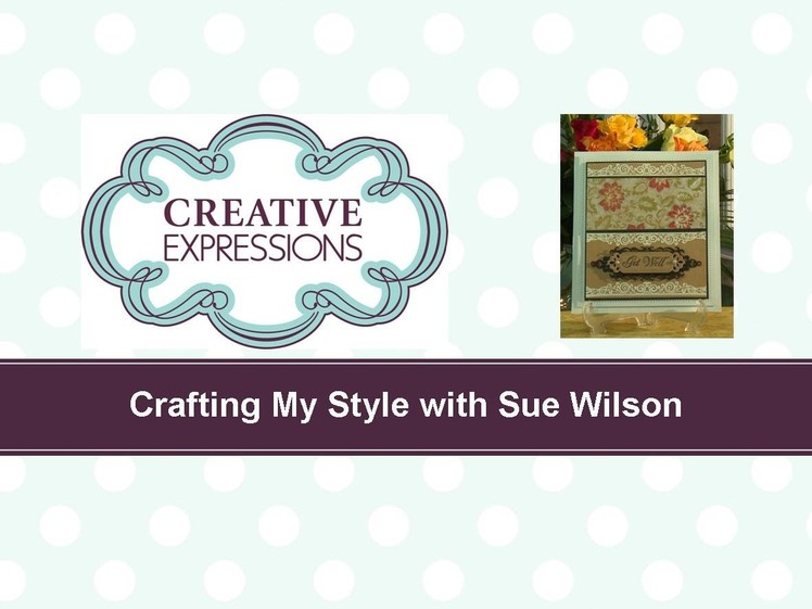 Craft Dies by Sue Wilson -- Tutorial Video -  White on Kraft for Creative Expressions