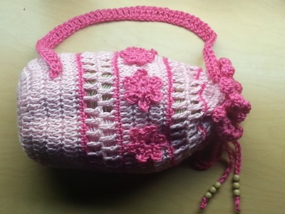 #Crochet handbag small pack purse #TUTORIAL