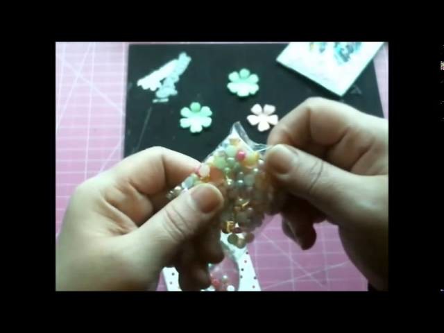 DIEMOND DIES DT PROJECT -  POCKET LETTER SHAKER CARDS TUTORIAL AND PROCESS VIDEO