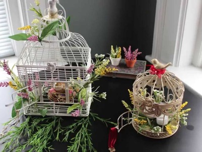 DIY Birdcages Home Decor