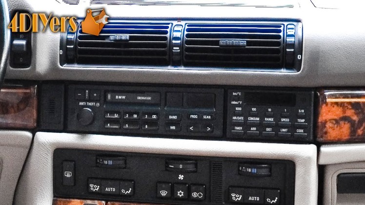 DIY: BMW Radio Removal