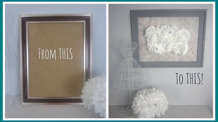 {DIY Decor} From Outdated Frame to Vintage Inspired Art