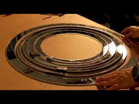DIY Fresnel Mirror Solar Concentrator