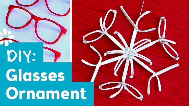 DIY Glasses Snowflake : Ornament Exchange