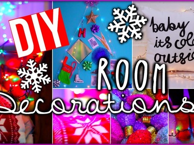 DIY Holiday Room Decorations + Decorate for Christmas!