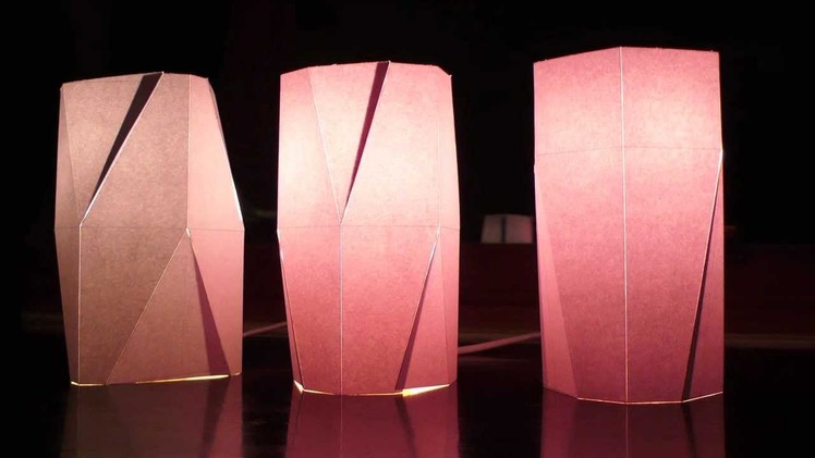 DIY home-made resin lampshade