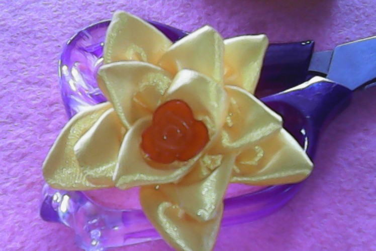 DIY-kerajinan tangan kreasi pita satin sederhana-crafts creations simple satin ribbon