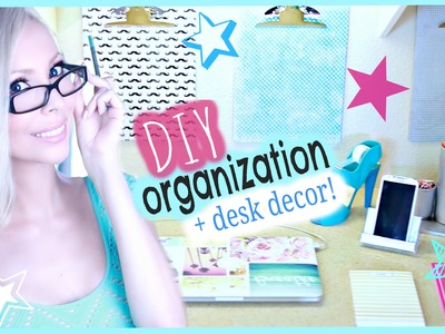 DIY Organization & Desk Decor Ideas!