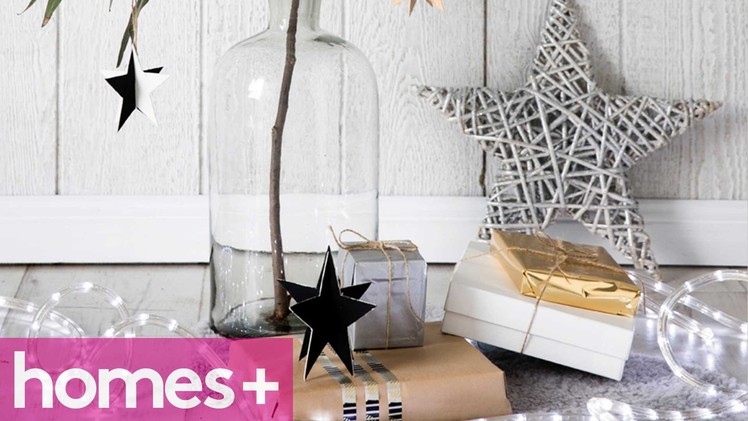 DIY PROJECT: Star Christmas decorations - homes+