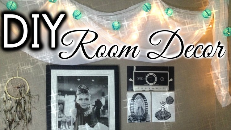 DIY: Room Decor | Tumblr Inspired Wall Art