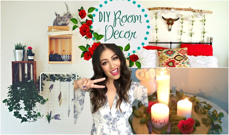 DIY Room Decorations 2015: Tumblr Greenery & Plants