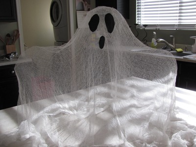 Easy Halloween Ghost Craft