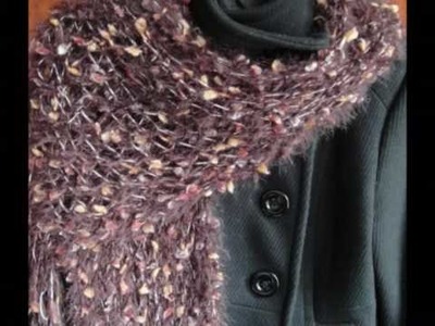Hand knit scarves-nevita.etsy.com