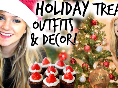 Holiday Party Decor, Treats & Outfit Ideas for Winter!