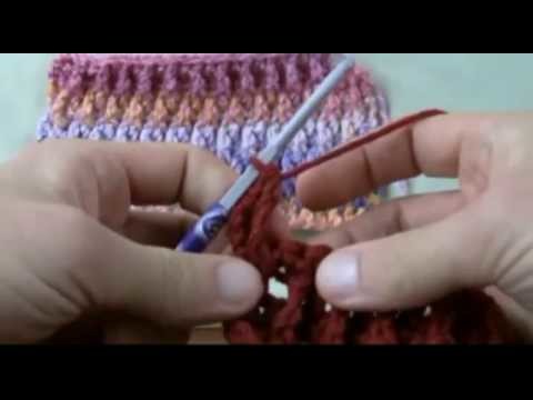 How To Crochet Ripple Stitch Part 2 of 2 - LH
