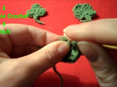 How to Crochet St Patrick's Day Shamrock & 4 Leaf Clover