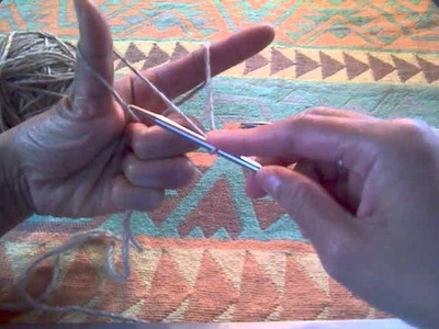 How To Knit Part 1 : Long Tail Cast On (Knitting Instruction For Beginners)