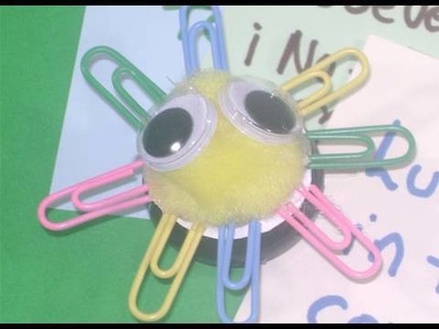 How to make a Colorful Sun Paper Clip  Magnet - EP