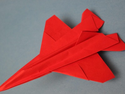 How to make a cool paper plane origami: instruction| Falcon