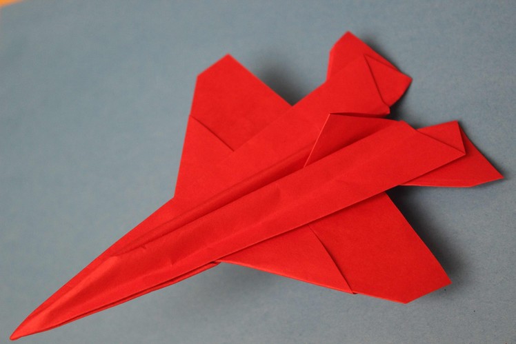 How to make a cool paper plane origami: instruction| Falcon
