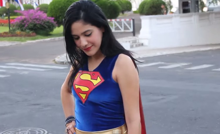 How to make a Super Girl costume #DIY