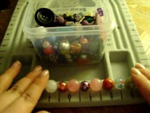 How To Use A Beading Board And The Tools I Use!!