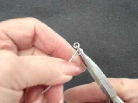JEWELRY MAKING, How to make fancy head pins, wire findings.