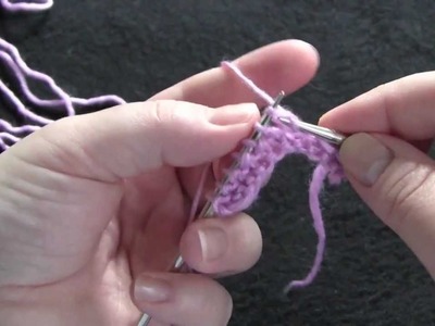 Knitting Flat With Circular Needles