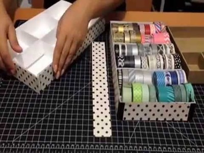 New DIY Washi Tape Storage