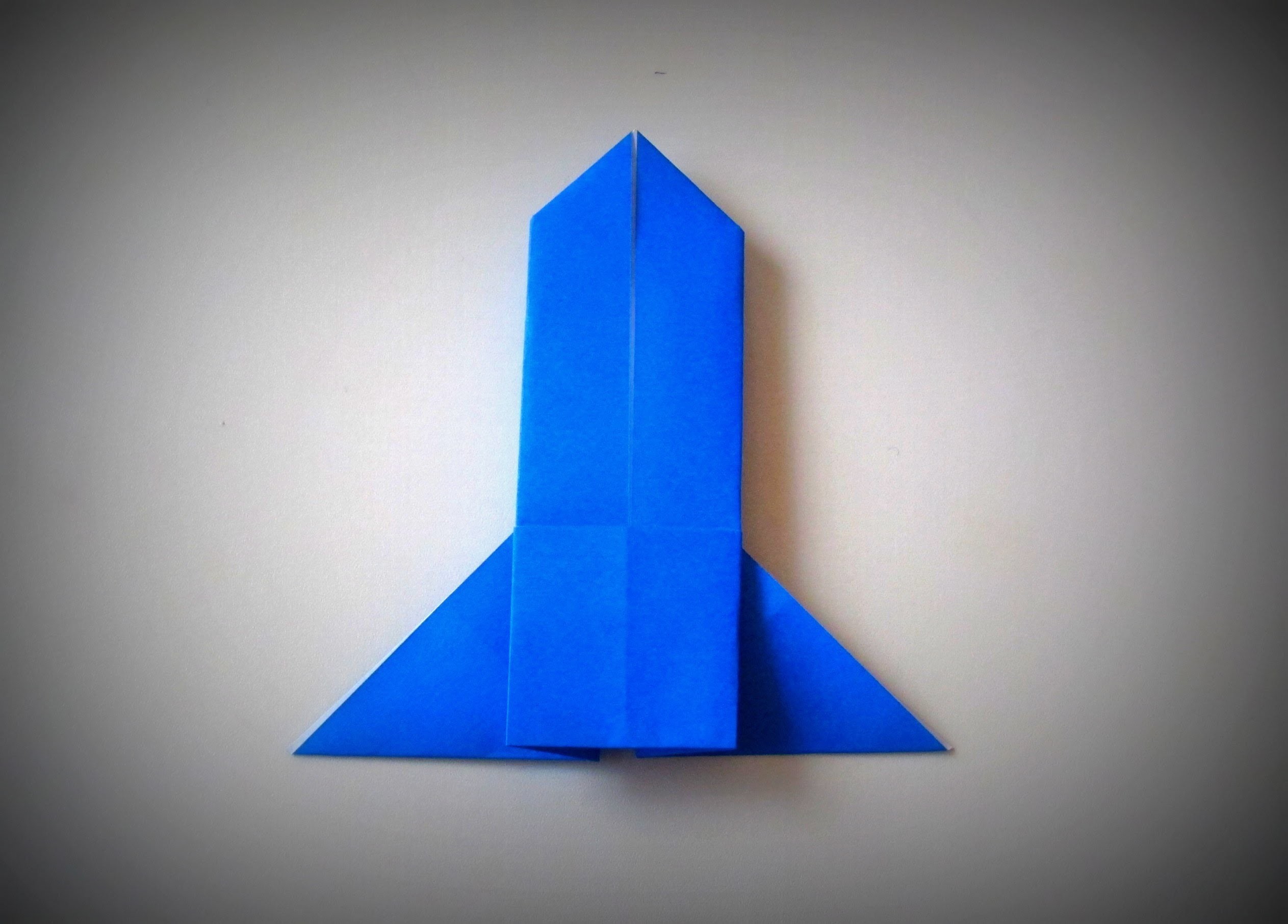 Origami How to make a Rocket
